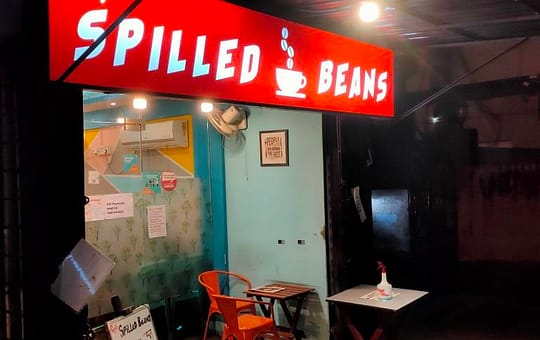 cafe spilled beans review
