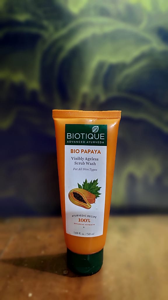 face wash biotique papaya scrub