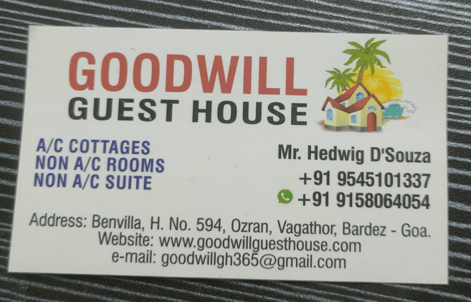 Goodwill Guest House review